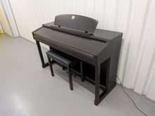 Load image into Gallery viewer, Yamaha Clavinova CLP-150 digital piano and stool in dark rosewood stock #25409
