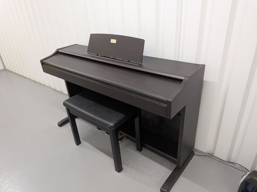 Casio Celviano AP-33 Digital Piano and stool in rosewood, weighted keys Stock no 25408