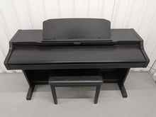 Load image into Gallery viewer, TECHNICS SX-PX552 DIGITAL PIANO AND STOOL IN SATING BLACK stock number 25407
