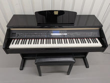 Load image into Gallery viewer, Yamaha Clavinova CVP-401 Digital Piano / arranger in glossy black stock nr 25412

