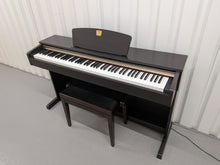 Load image into Gallery viewer, Yamaha Clavinova CLP-320 Digital Piano and stool in dark rosewood stock #25417
