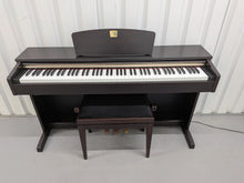 Load image into Gallery viewer, Yamaha Clavinova CLP-320 Digital Piano and stool in dark rosewood stock #25417
