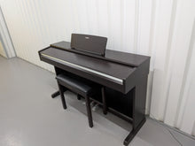 Load image into Gallery viewer, Yamaha Arius YDP-142 Digital Piano and stool in dark rosewood stock #25419
