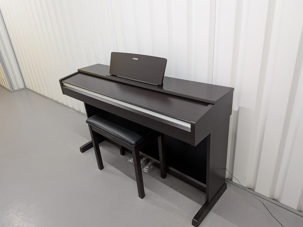 Yamaha Arius YDP-142 Digital Piano and stool in dark rosewood stock #25419