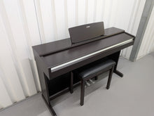 Load image into Gallery viewer, Yamaha Arius YDP-142 Digital Piano and stool in dark rosewood stock #25419
