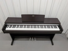 Load image into Gallery viewer, Yamaha Arius YDP-142 Digital Piano and stool in dark rosewood stock #25419
