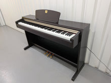 Load image into Gallery viewer, Yamaha Clavinova CLP-220 digital piano and stool in rosewood stock #25418
