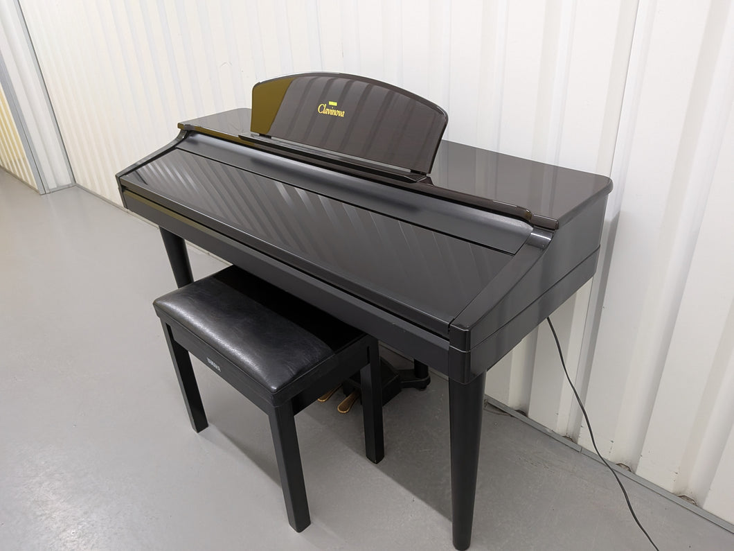Yamaha Clavinova CVP-98 Digital Piano arranger polished glossy black rosewood  stock #25415