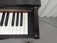 Load image into Gallery viewer, Yamaha Clavinova CLP-320 Digital Piano and stool in dark rosewood stock #25421
