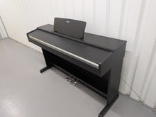 Load image into Gallery viewer, Yamaha Arius YDP-142 Digital Piano in satin black stock #25429
