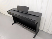 Load image into Gallery viewer, Yamaha Arius YDP-145 digital piano in satin black finish stock #25430
