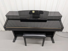 Load image into Gallery viewer, Yamaha Clavinova CLP-340PE glossy black polished ebony Piano stock #25426
