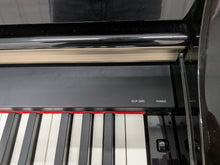 Load image into Gallery viewer, Yamaha Clavinova CLP-340PE glossy black polished ebony Piano stock #25426
