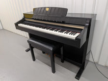 Load image into Gallery viewer, Yamaha Clavinova CLP-340PE glossy black polished ebony Piano stock #25426
