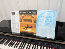 Load image into Gallery viewer, Yamaha Clavinova CLP-340PE glossy black polished ebony Piano stock #25426
