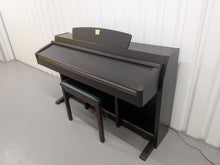 Load image into Gallery viewer, Yamaha Clavinova CLP-230 digital piano and stool in dark rosewood stock #25433

