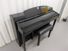 Load image into Gallery viewer, Yamaha Clavinova CLP-280 in Polished glossy black + matching stool stock # 25424
