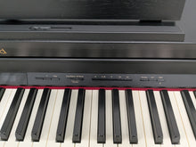 Load image into Gallery viewer, Roland HP504 digital piano and stool in satin black finish stock number 25436
