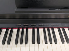 Load image into Gallery viewer, Roland HP504 digital piano and stool in satin black finish stock number 25436
