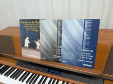 Load image into Gallery viewer, Yamaha Clavinova CLP-970 Digital Piano and stool in cherry wood stock nr 25432
