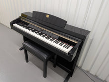 Load image into Gallery viewer, Yamaha Clavinova CLP-230PE piano +stool polished ebony glossy black stock # 25452

