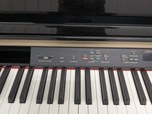 Load image into Gallery viewer, Yamaha Clavinova CLP-230PE piano +stool polished ebony glossy black stock # 25452
