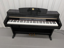 Load image into Gallery viewer, Yamaha Clavinova CLP-230PE piano +stool polished ebony glossy black stock # 25452
