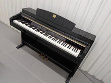 Load image into Gallery viewer, Yamaha Clavinova CLP-230PE piano +stool polished ebony glossy black stock # 25452
