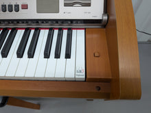 Load image into Gallery viewer, Yamaha Clavinova CVP-305 Digital Piano arranger + stool in cherry stock #25448

