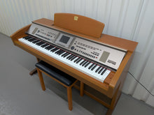 Load image into Gallery viewer, Yamaha Clavinova CVP-305 Digital Piano arranger + stool in cherry stock #25448
