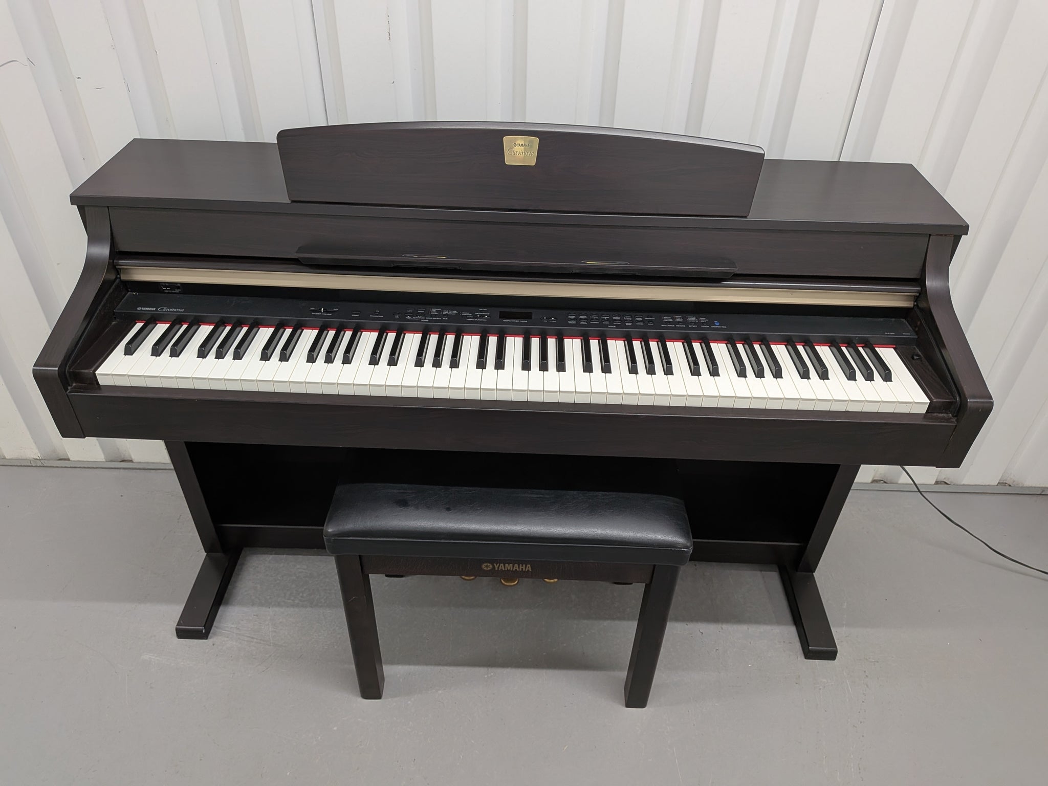 Yamaha Clavinova CLP-340 Digital Piano and stool in rosewood stock