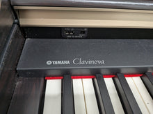Load image into Gallery viewer, Yamaha Clavinova CLP-340 Digital Piano and stool in rosewood stock # 25498
