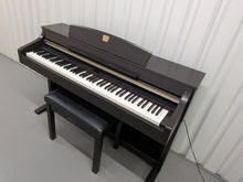 Load image into Gallery viewer, Yamaha Clavinova CLP-340 Digital Piano and stool in rosewood stock # 25498
