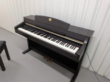 Load image into Gallery viewer, Yamaha Clavinova CLP-340 Digital Piano and stool in rosewood stock # 25498
