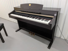 Load image into Gallery viewer, Yamaha Clavinova CLP-340 Digital Piano and stool in rosewood stock # 25498
