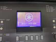 Load image into Gallery viewer, Yamaha DGX-650 in black 88 Weighted Keys Portable Grand stock #25441
