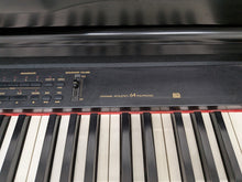 Load image into Gallery viewer, TECHNICS SX-PX338 DIGITAL PIANO AND STOOL IN BLACK stock #25443

