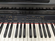 Load image into Gallery viewer, TECHNICS SX-PX338 DIGITAL PIANO AND STOOL IN BLACK stock #25443
