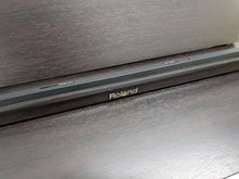Load image into Gallery viewer, Roland HP302 digital piano and stool in dark rosewood finish stock number 25464
