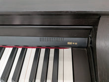 Load image into Gallery viewer, Roland HP302 digital piano and stool in dark rosewood finish stock number 25464
