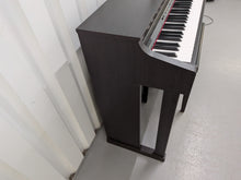 Load image into Gallery viewer, Roland HP302 digital piano and stool in dark rosewood finish stock number 25464
