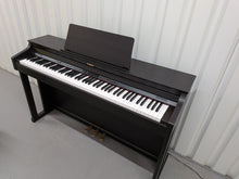 Load image into Gallery viewer, Roland HP302 digital piano and stool in dark rosewood finish stock number 25464
