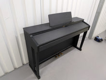 Load image into Gallery viewer, Roland HP503 digital piano and stool in satin black finish stock number 25466
