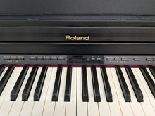 Load image into Gallery viewer, Roland HP503 digital piano and stool in satin black finish stock number 25466
