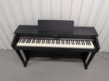 Load image into Gallery viewer, Roland HP503 digital piano and stool in satin black finish stock number 25466
