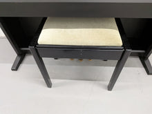 Load image into Gallery viewer, Yamaha Clavinova CLP-130 Digital Piano and stool in black stock #25457
