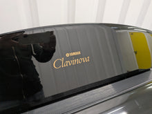 Load image into Gallery viewer, Yamaha Clavinova CVP-109PE Digital Piano and stool in glossy polished black stock #25553
