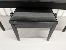 Load image into Gallery viewer, Yamaha Clavinova CVP-109PE Digital Piano and stool in glossy polished black stock #25553

