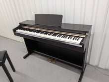 Load image into Gallery viewer, Yamaha Arius YDP-162 Digital Piano and stool in rosewood, clavinova keyboard stock #25474
