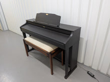 Load image into Gallery viewer, Roland HP506 Digital Piano in rosewood wooden action keys + stool Stock #25462
